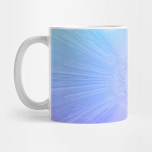 Purple Ombre Daisy Hippie Mug